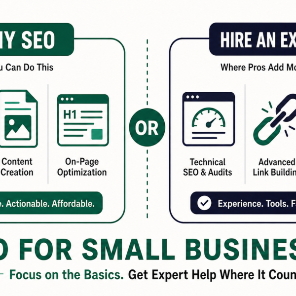 seotips - diy seo vs hire an expert small business